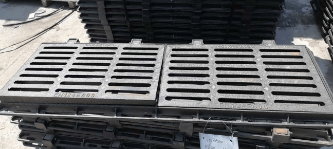 荔波球墨铸铁连体双篦展示